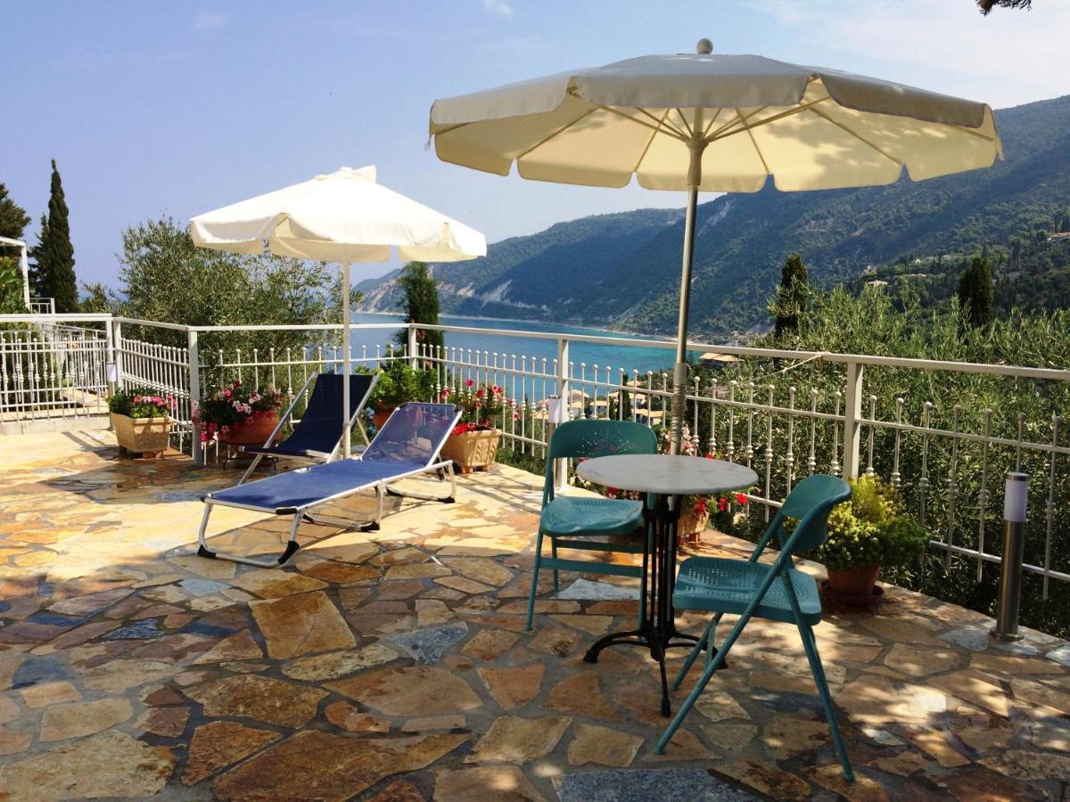 Апартаменты Deep Blue- Rosemary Sea View Айос-Никитас Экстерьер фото
