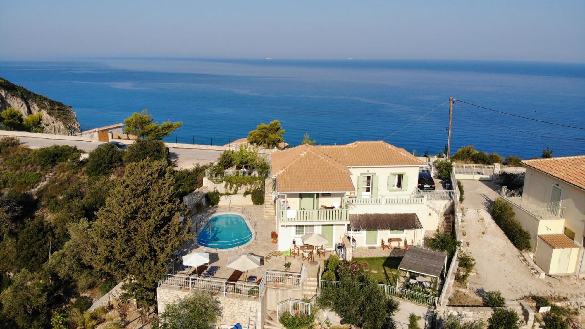 Апартаменты Deep Blue- Rosemary Sea View Айос-Никитас Экстерьер фото